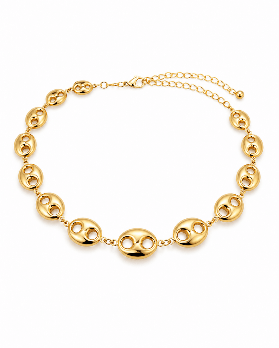 Puffy Mariner Necklace - ÉCLAT MARBELLA